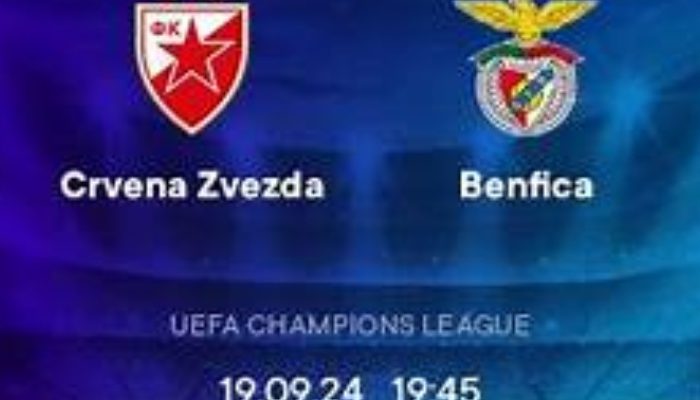 CUP C1 Trận Chiến Giữa Crvena zvezda & Benfica 19/09/2024