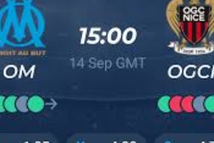 Đội Sóng Chết Giữa Olympique Marseille vs Nice